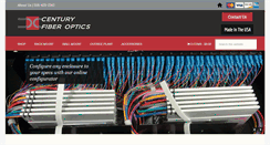 Desktop Screenshot of centuryfiberoptics.com